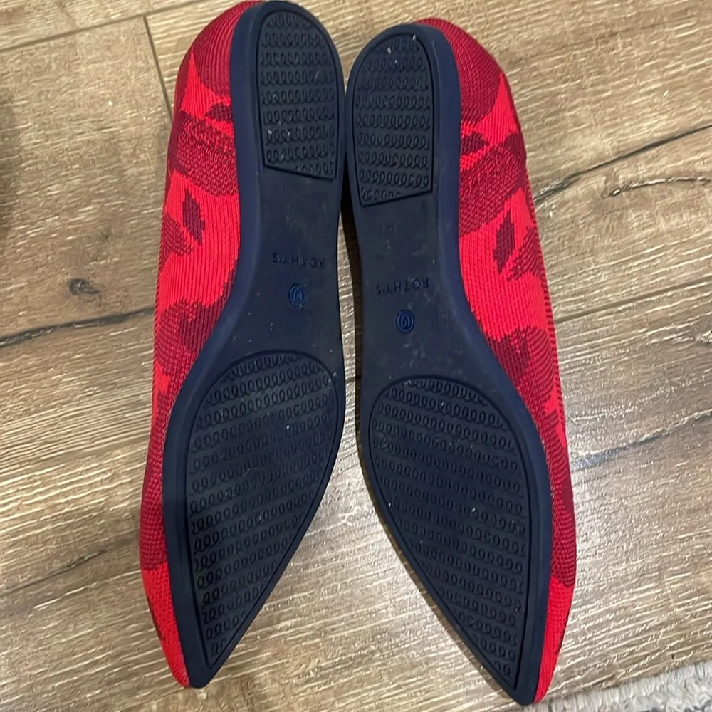 Red Camo Rothy’s - The Point - Picture 2 of 3